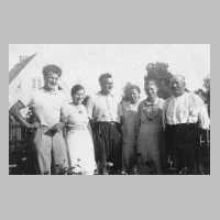 067-0051 Sommer 1938 - Von links Otto und Berta Katzmann, geb. Petrusch, Ernst und Kaethe Water, Grete und Emil .JPG